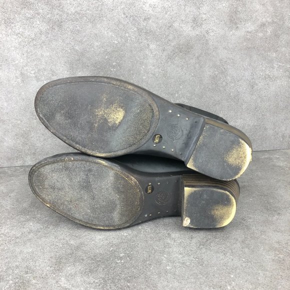 Lucky Brand Base H2O Rubber Rain Bootie Ankle Boot, Black, Women's 7 - Picture 8 of 10